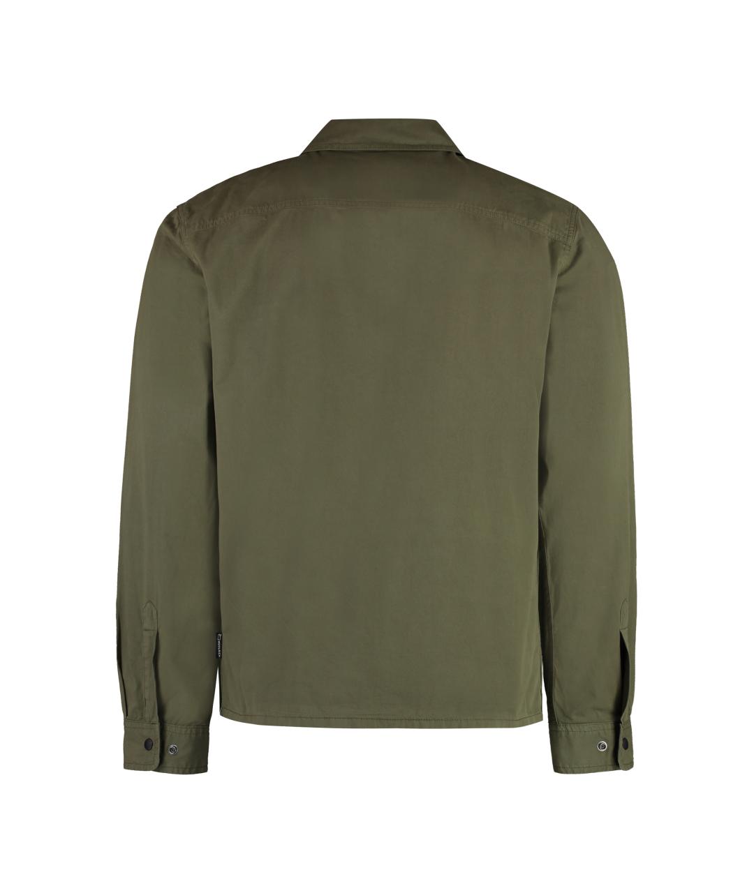 WOOLRICH Зеленая хлопковая классическая рубашка, фото 2