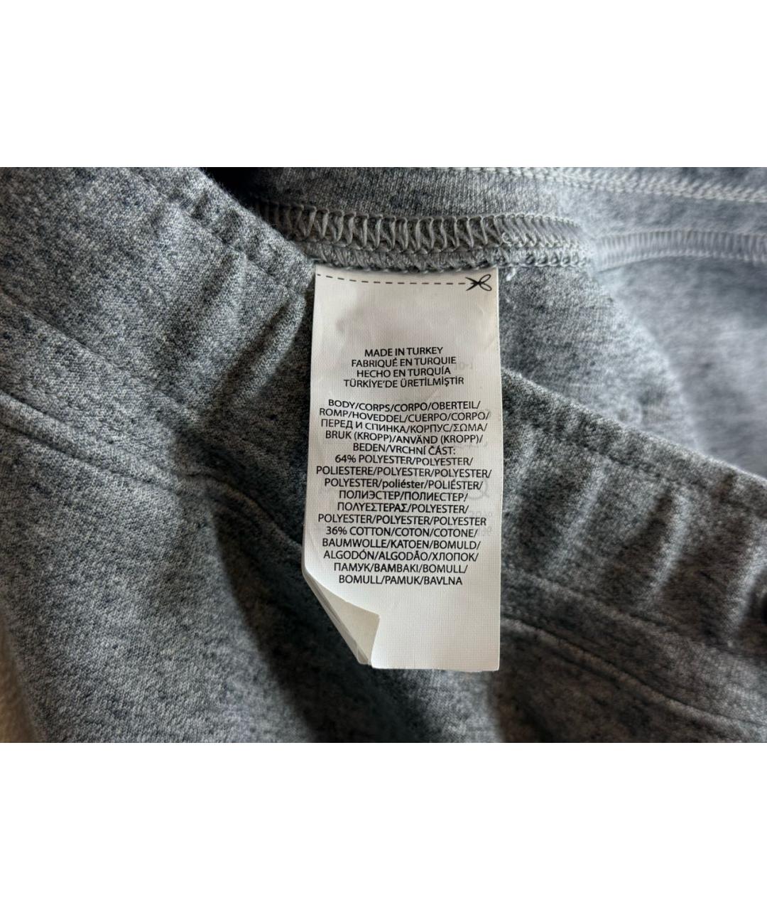 POLO RALPH LAUREN Серые полиэстеровые шорты, фото 8