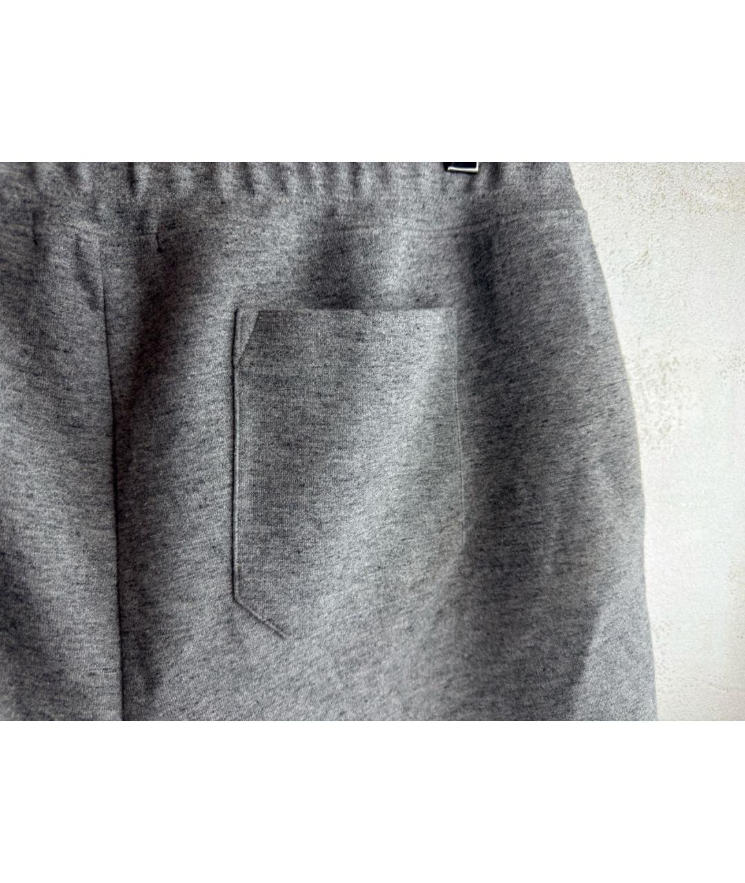 POLO RALPH LAUREN Серые полиэстеровые шорты, фото 6