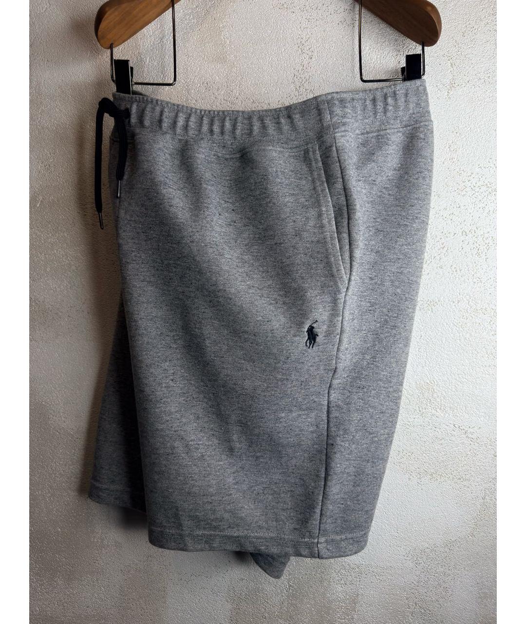 POLO RALPH LAUREN Серые полиэстеровые шорты, фото 7