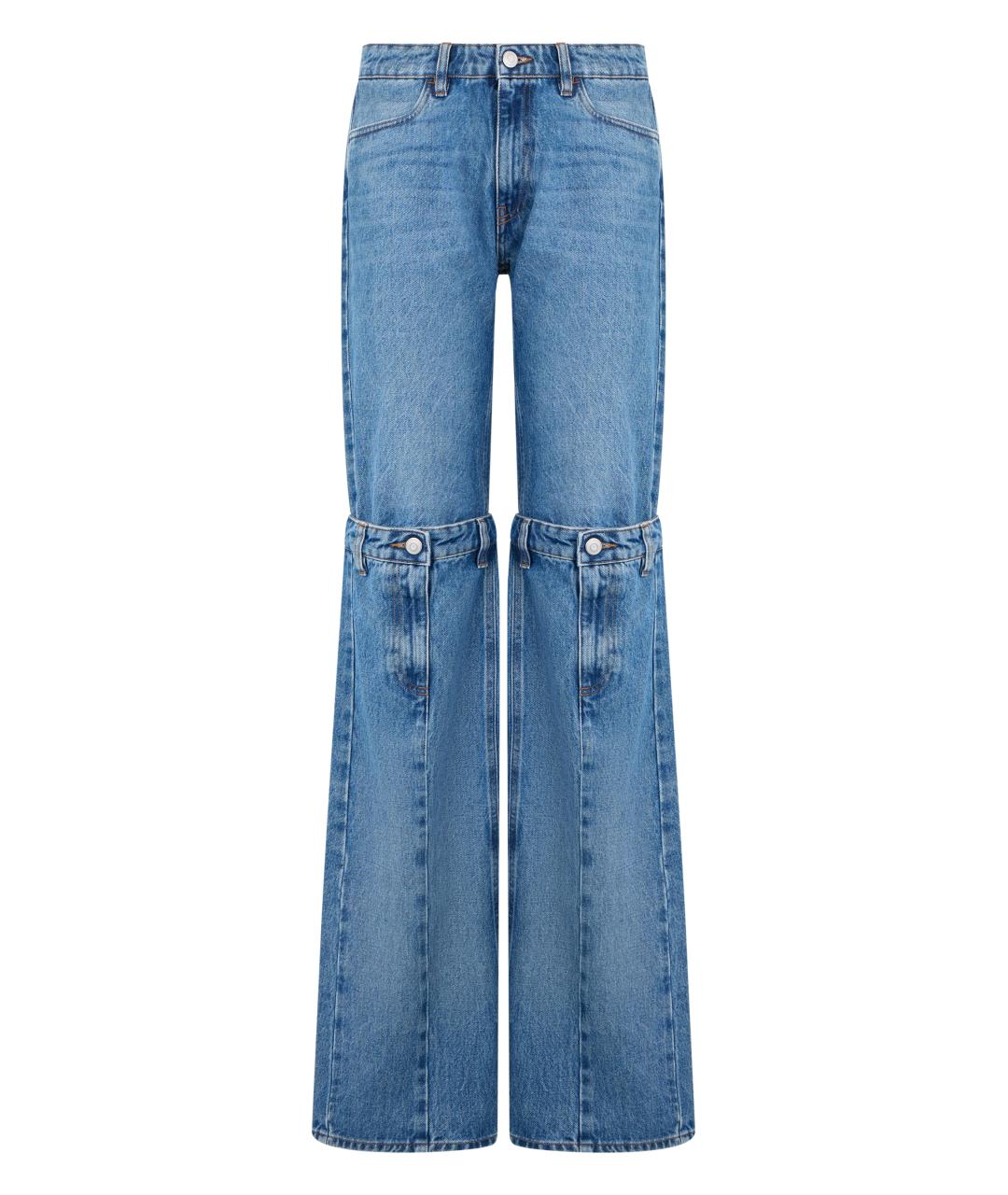 COPERNI Синие хлопковые джинсы клеш, фото 1