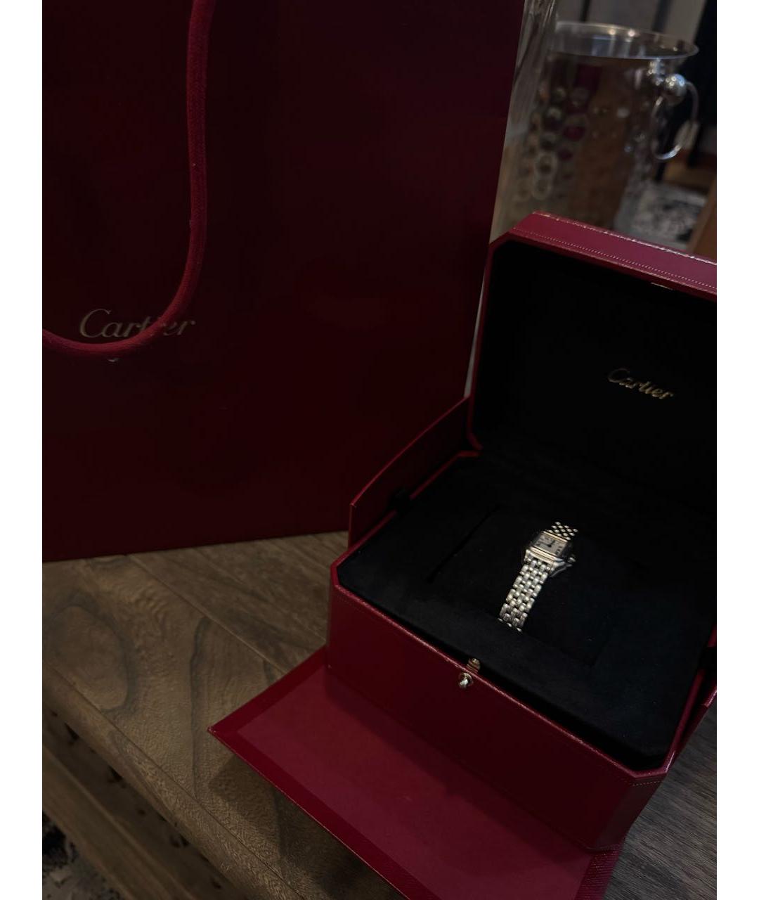 CARTIER Серебряные часы, фото 5