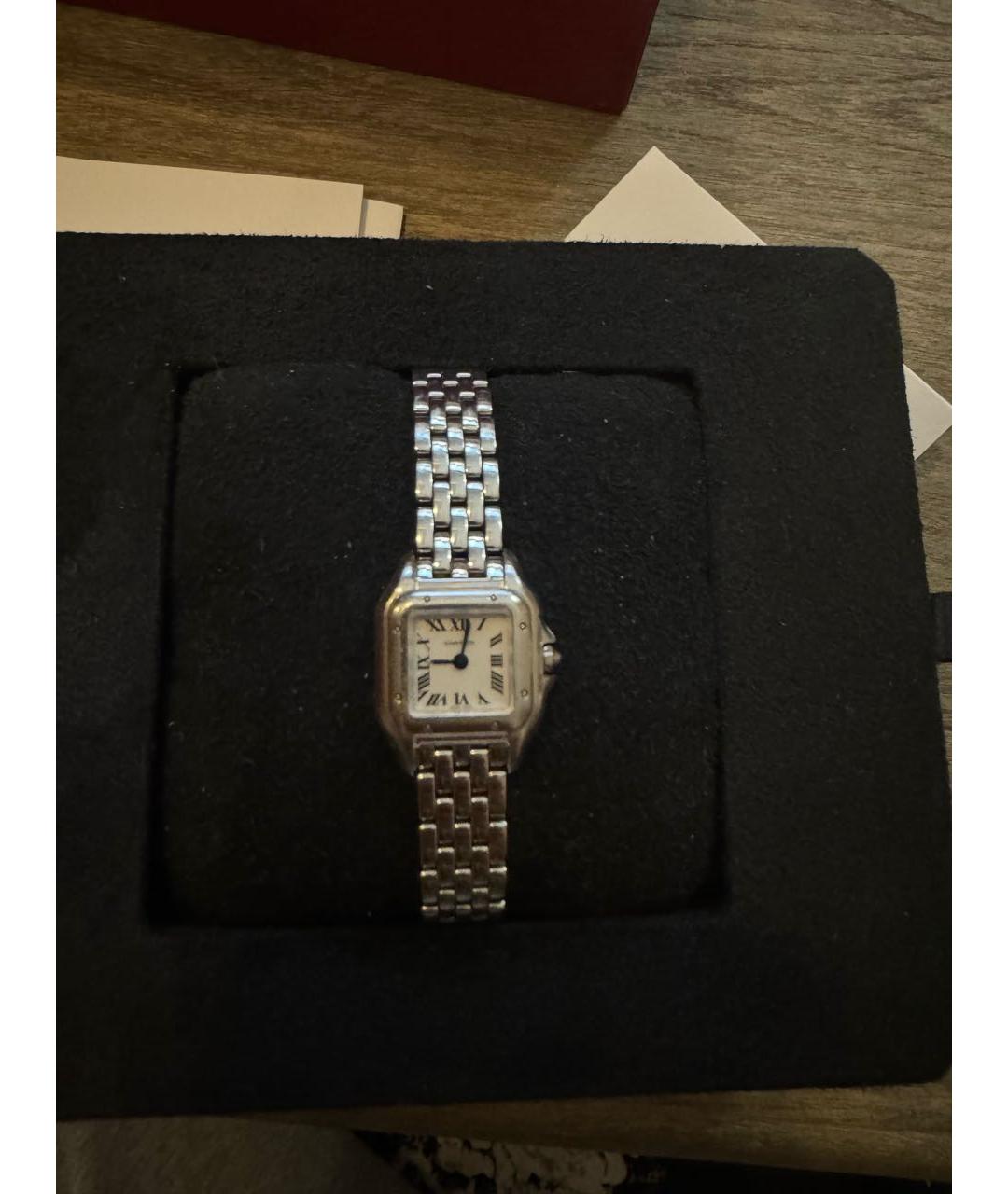 CARTIER Серебряные часы, фото 4