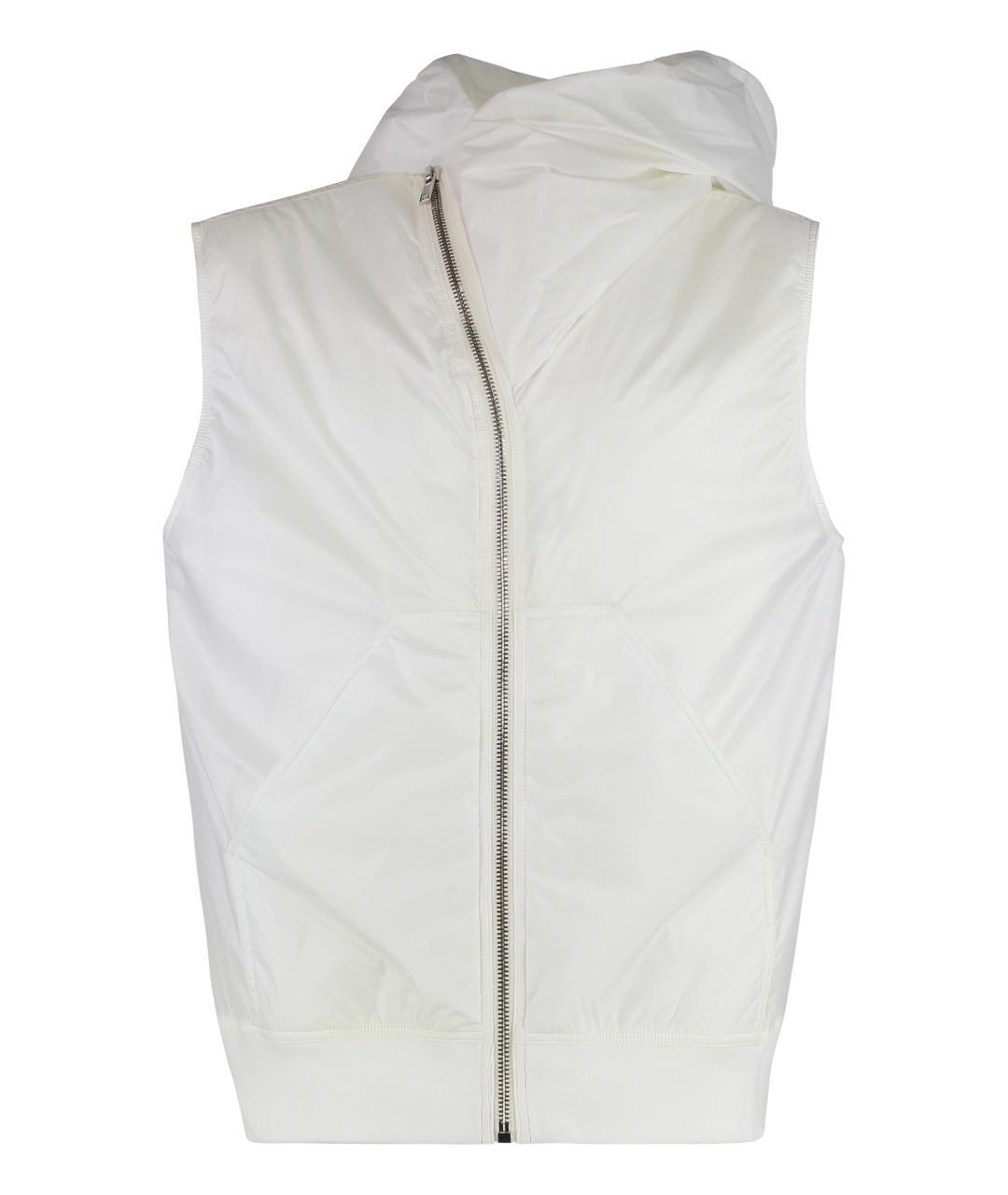 RICK OWENS DRKSHDW Белый полиамидовый жилет, фото 3