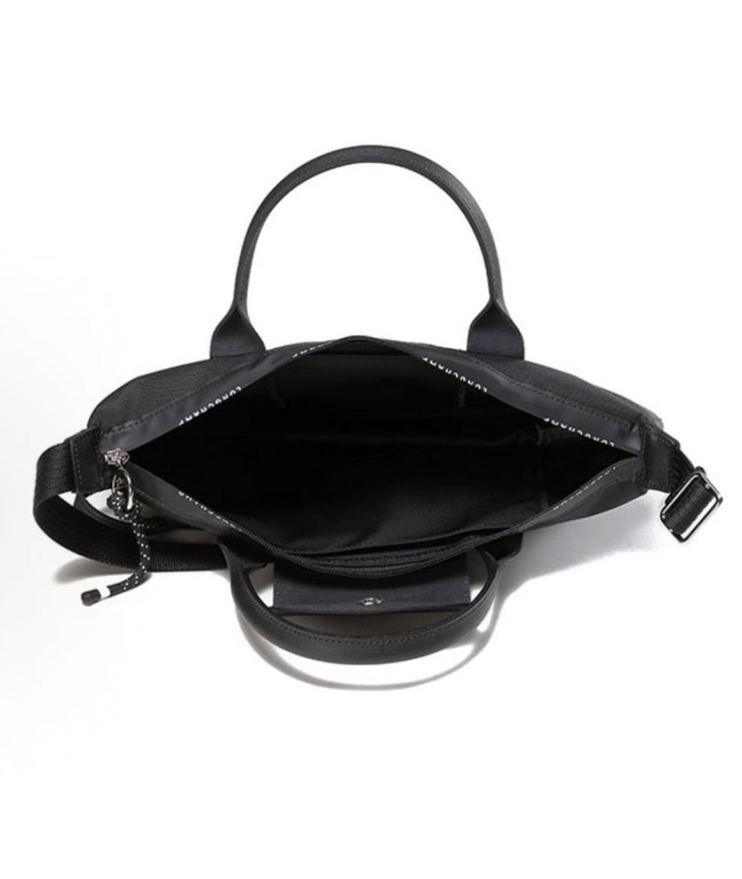 LONGCHAMP Черная сумка через плечо, фото 5