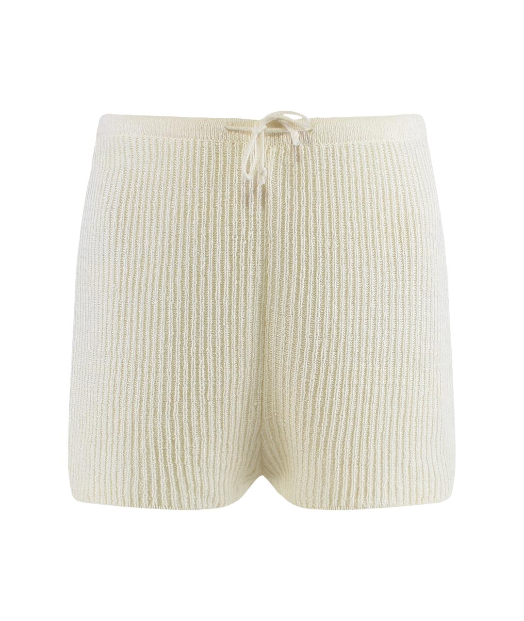 LE KASHA Белые льняные шорты, фото 1