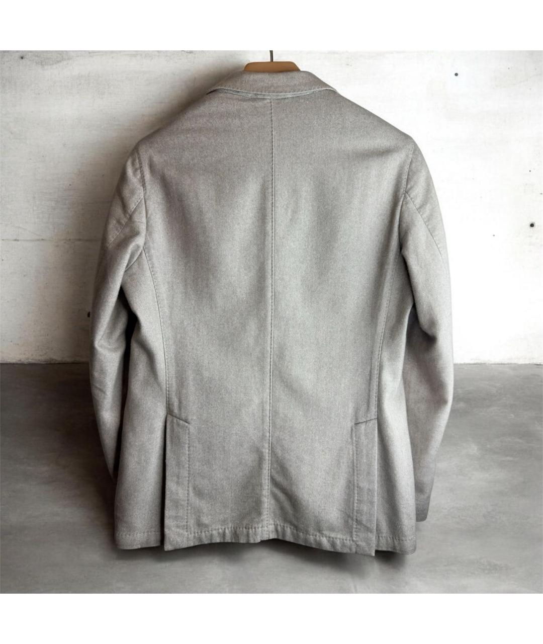 L.B.M. 1911 Бежевый шерстяной пиджак, фото 5