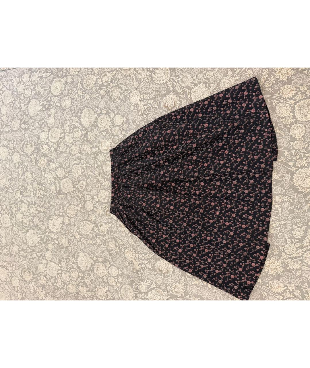 DRIES VAN NOTEN Мульти полиэстеровая юбка миди, фото 3