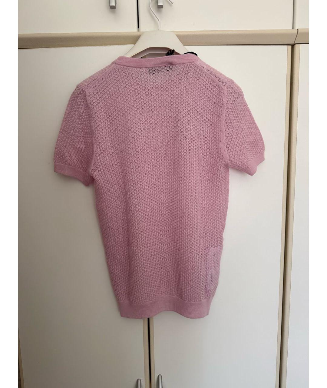 MIU MIU Коралловый кашемировый джемпер / свитер, фото 2