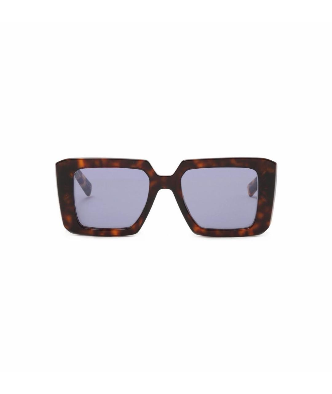 PRADA Коричневые солнцезащитные очки, фото 7