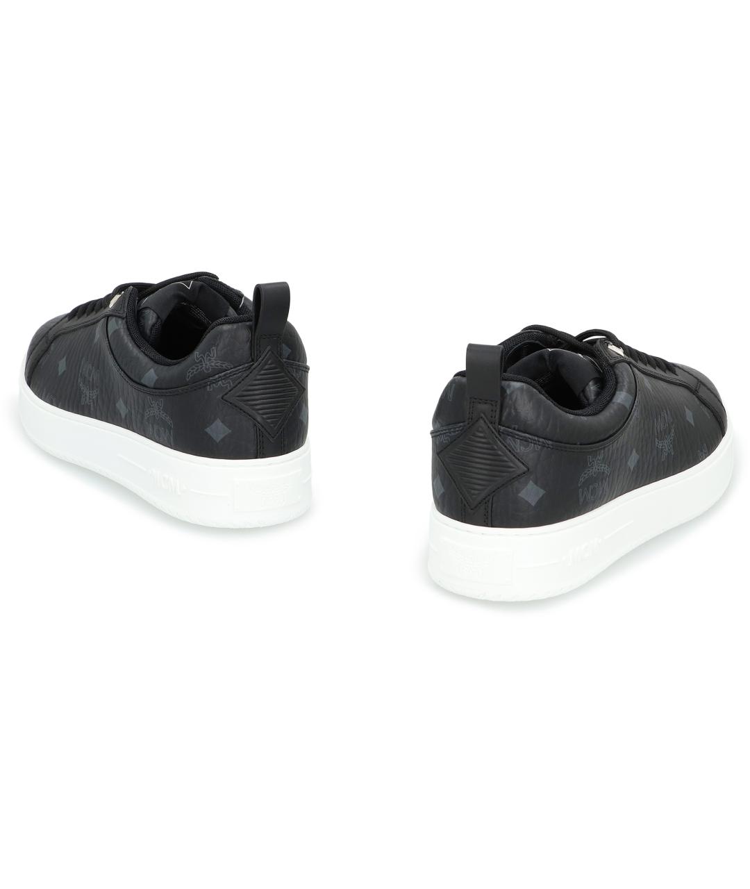 MCM Черные кеды, фото 4