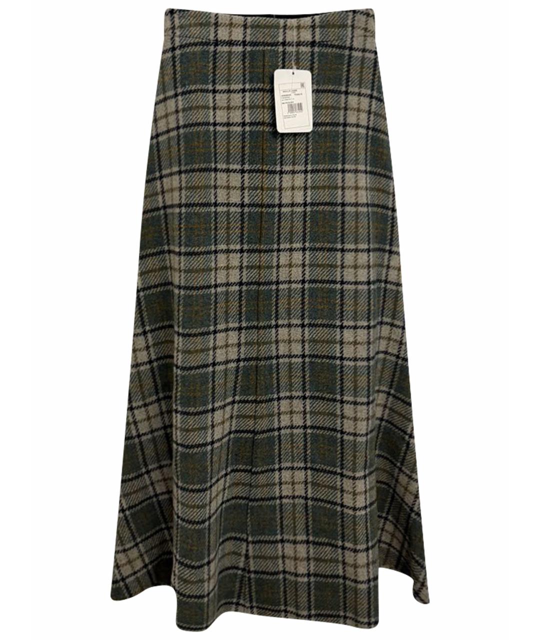 WALK OF SHAME Мульти шерстяная юбка макси, фото 1