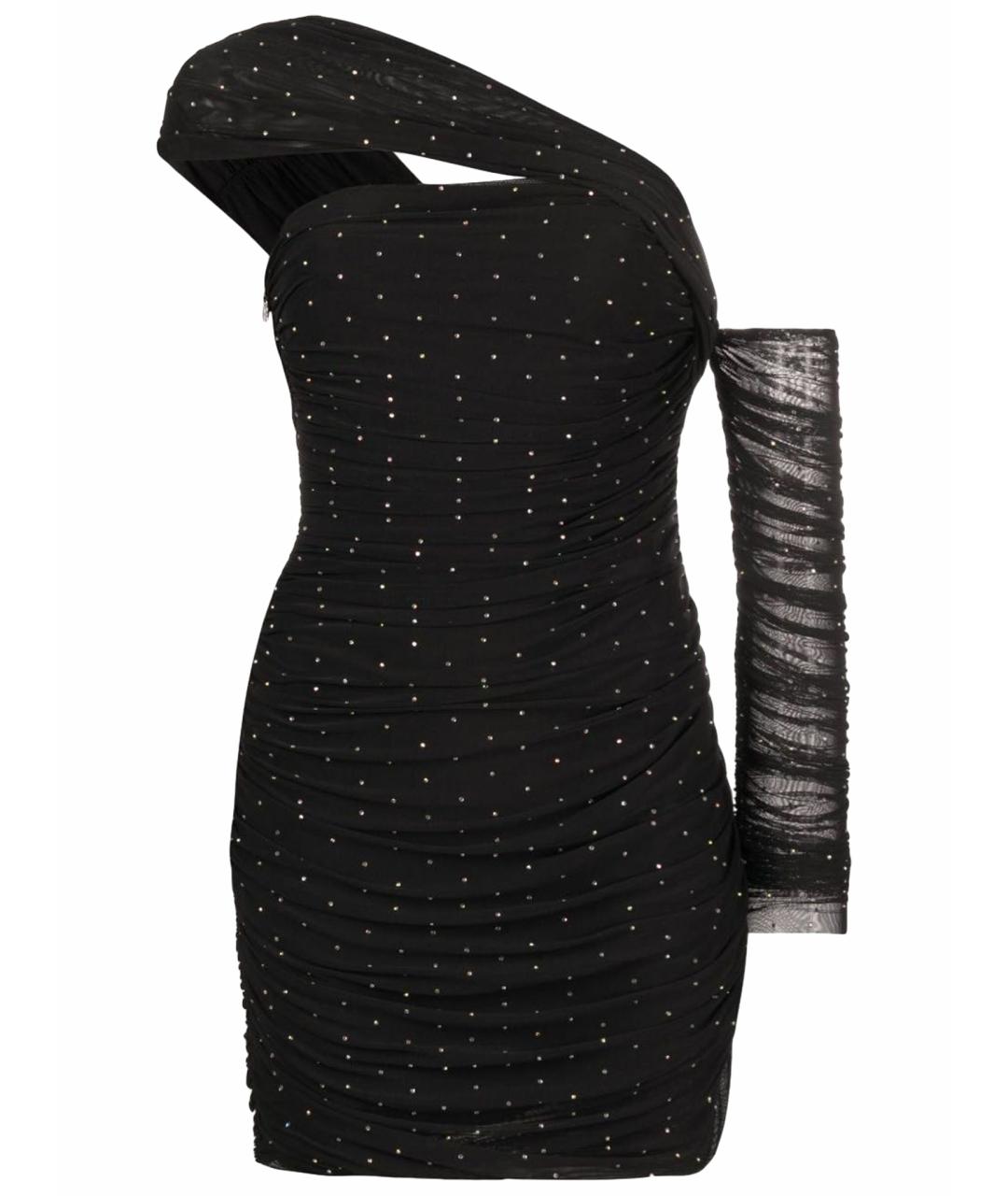 ROTATE Черное коктейльное платье, фото 1