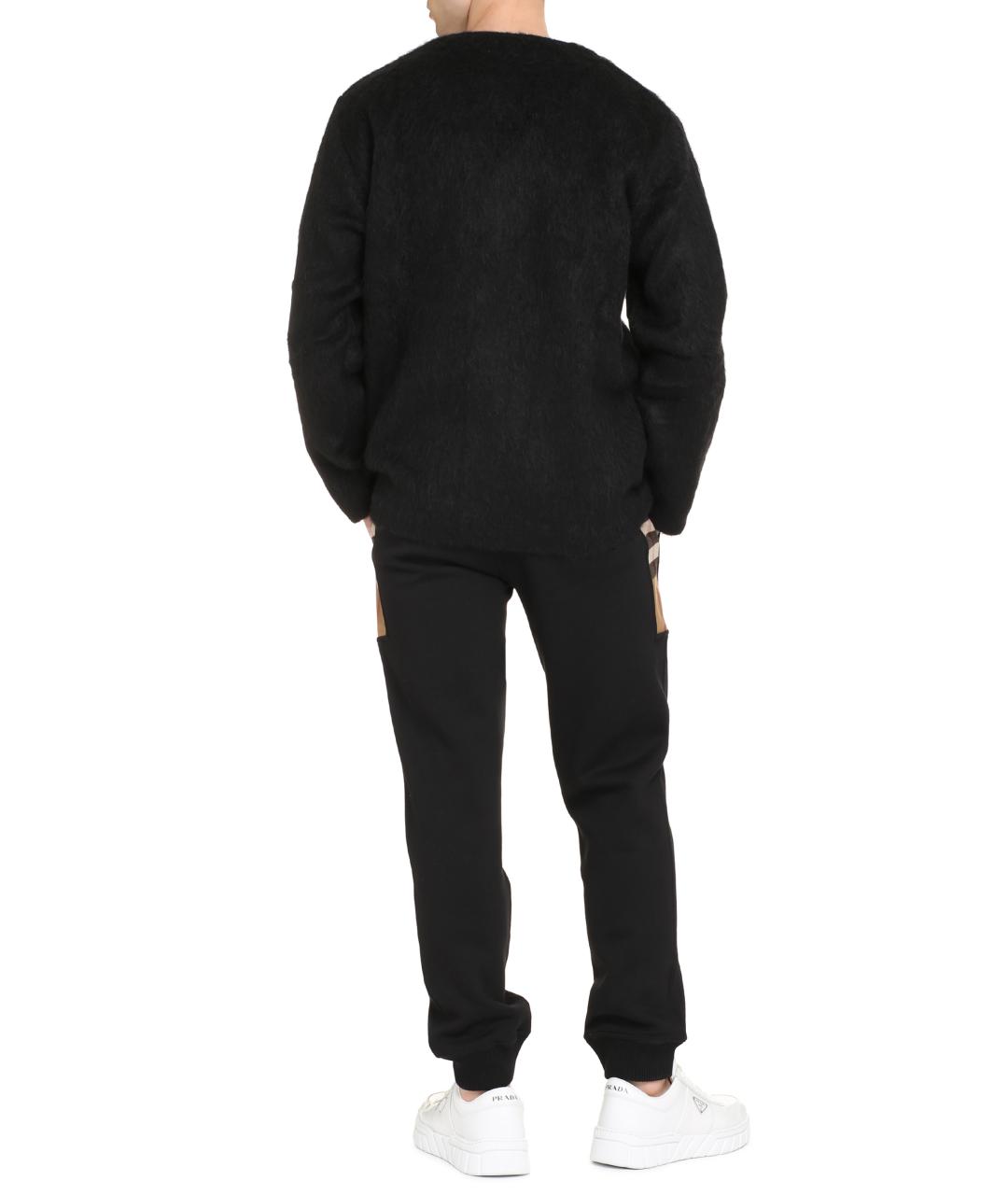 OUR LEGACY Черный шерстяной кардиган, фото 4