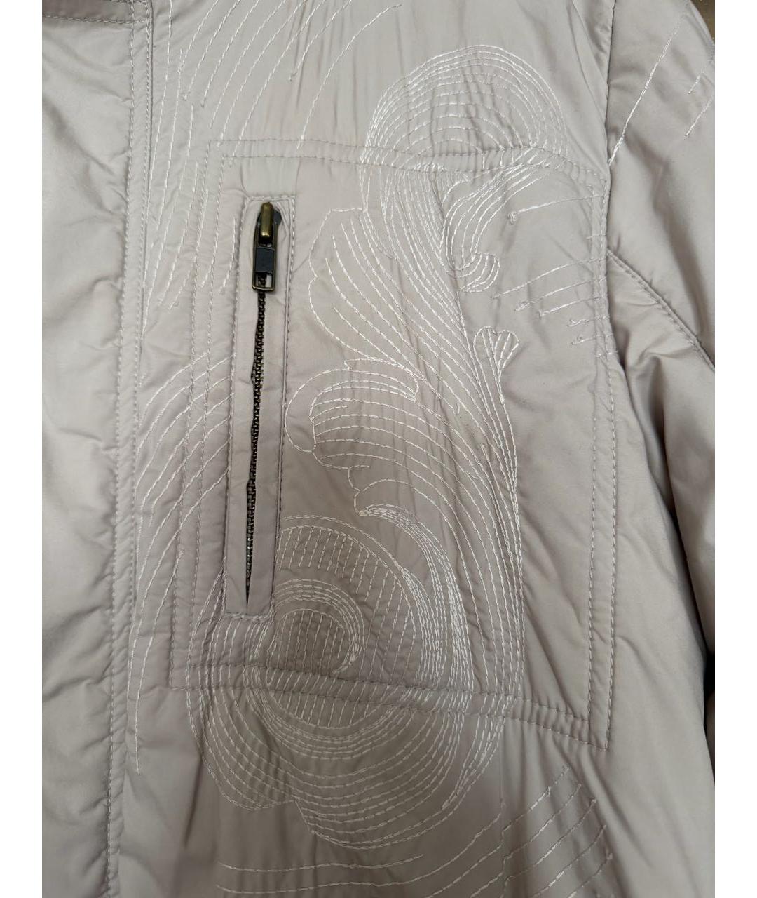 ROBERTO CAVALLI Бежевая куртка, фото 4