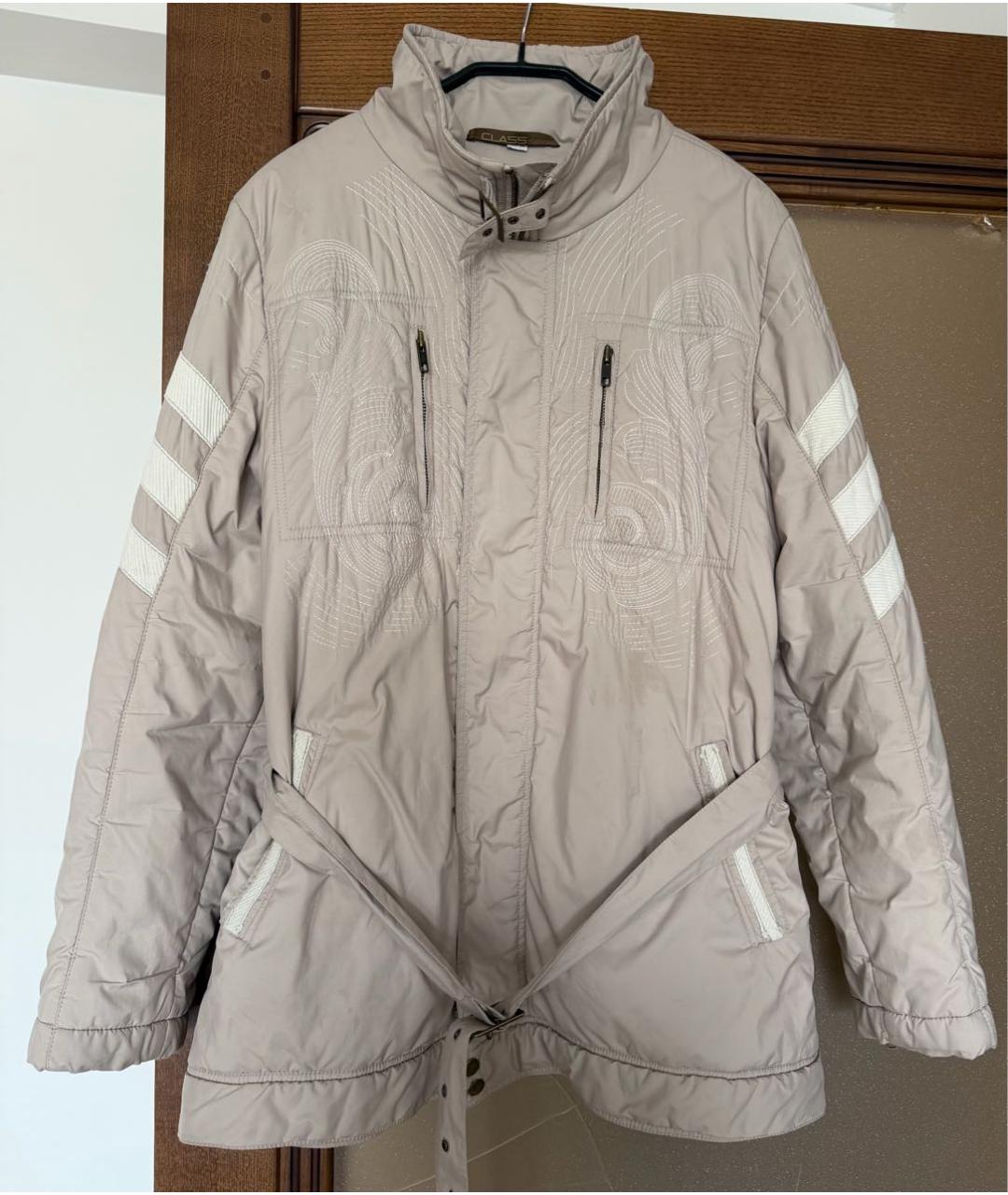 ROBERTO CAVALLI Бежевая куртка, фото 9