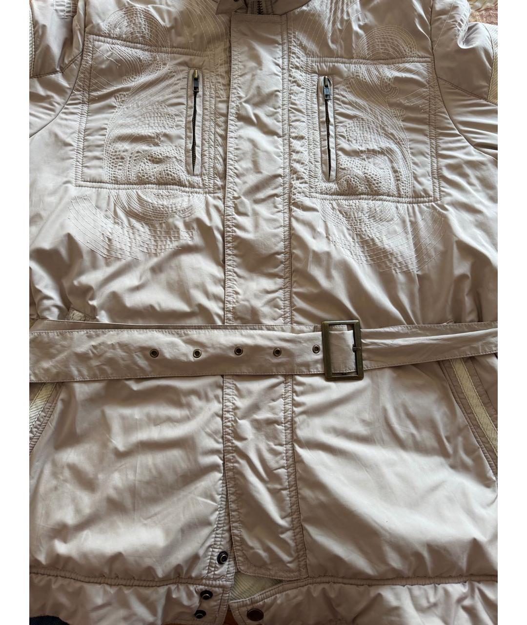 ROBERTO CAVALLI Бежевая куртка, фото 5