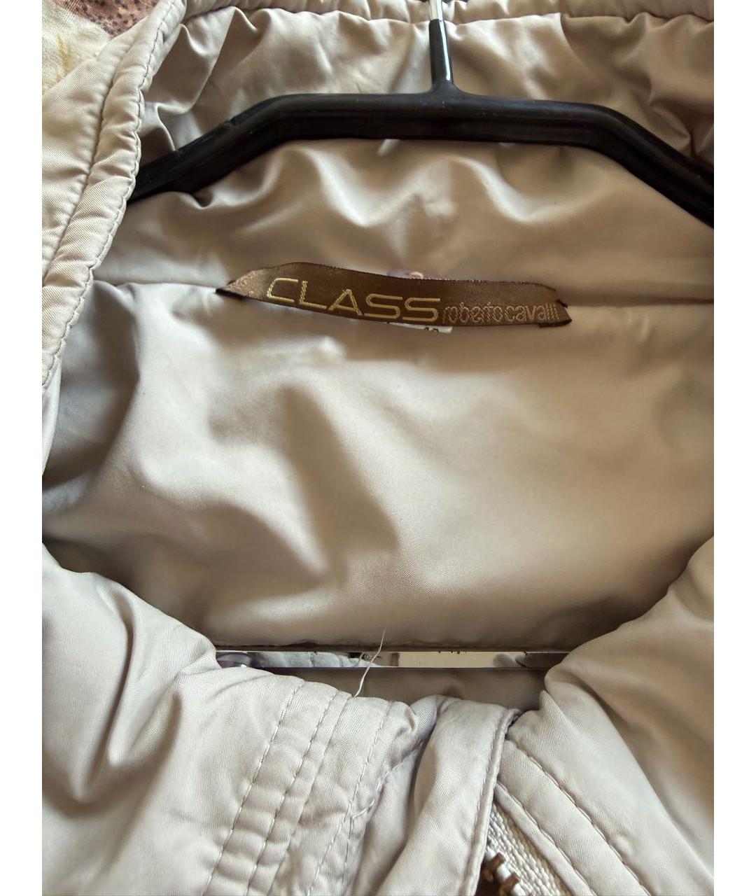 ROBERTO CAVALLI Бежевая куртка, фото 3