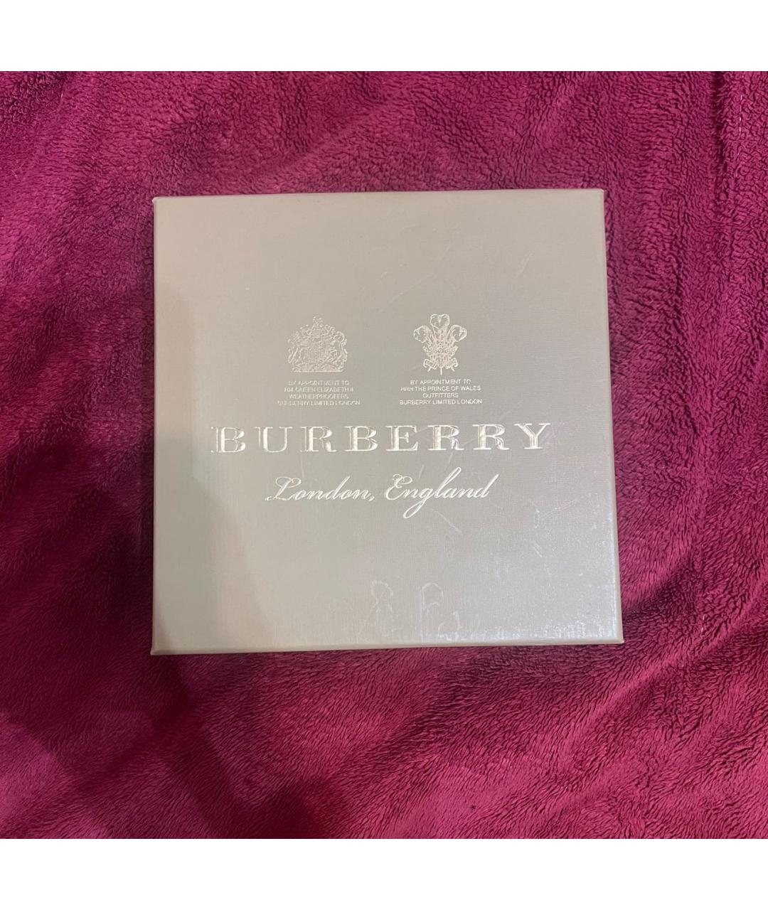 BURBERRY Коричневый кожаный ремень, фото 4