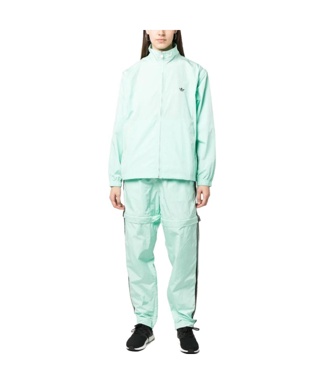 ADIDAS Бирюзовая куртка, фото 3