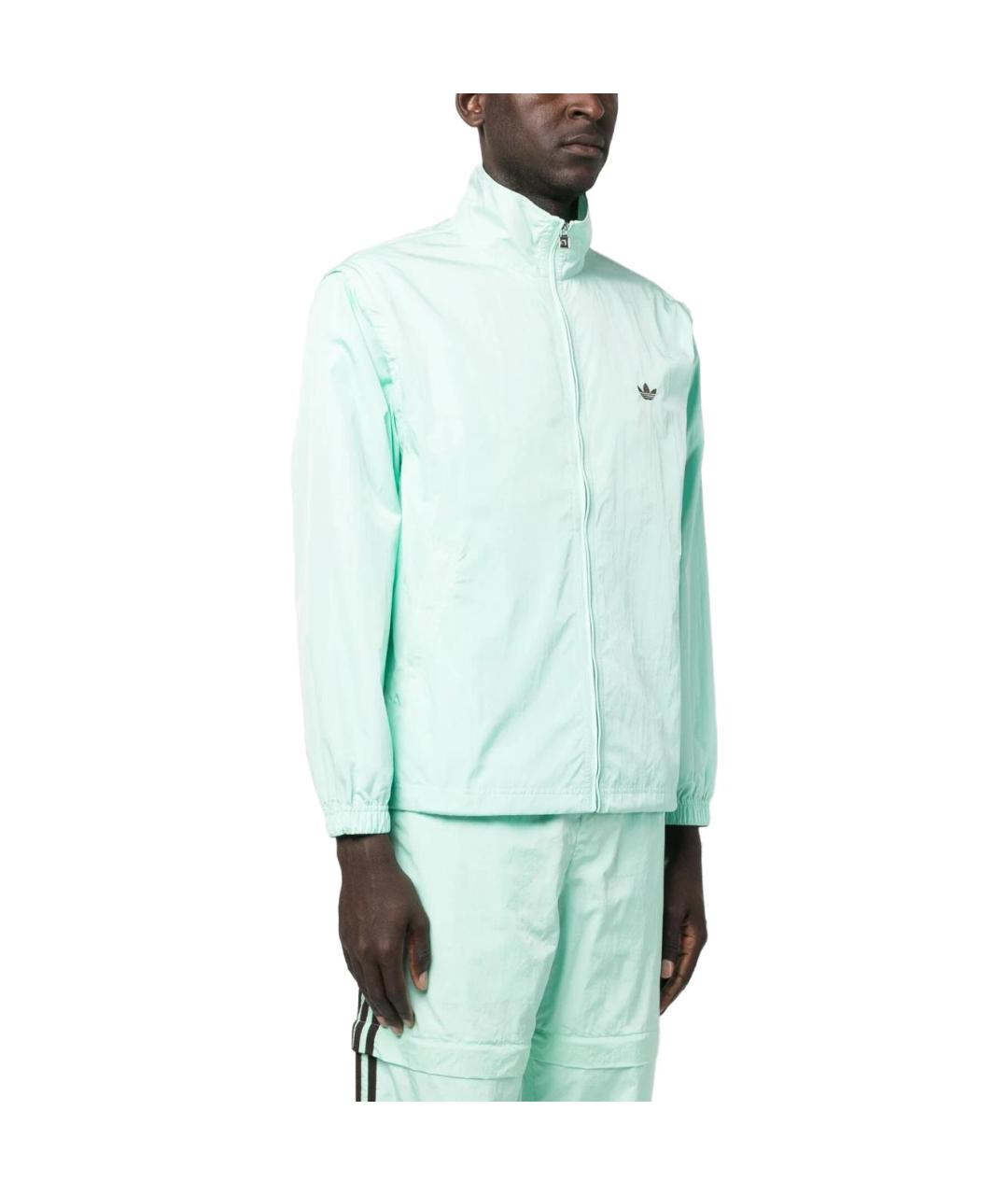 ADIDAS Бирюзовая куртка, фото 4