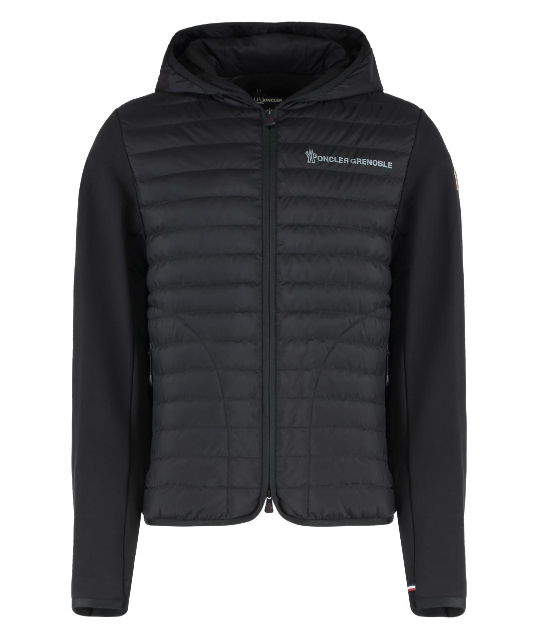 MONCLER GRENOBLE Черная хлопковая куртка, фото 1