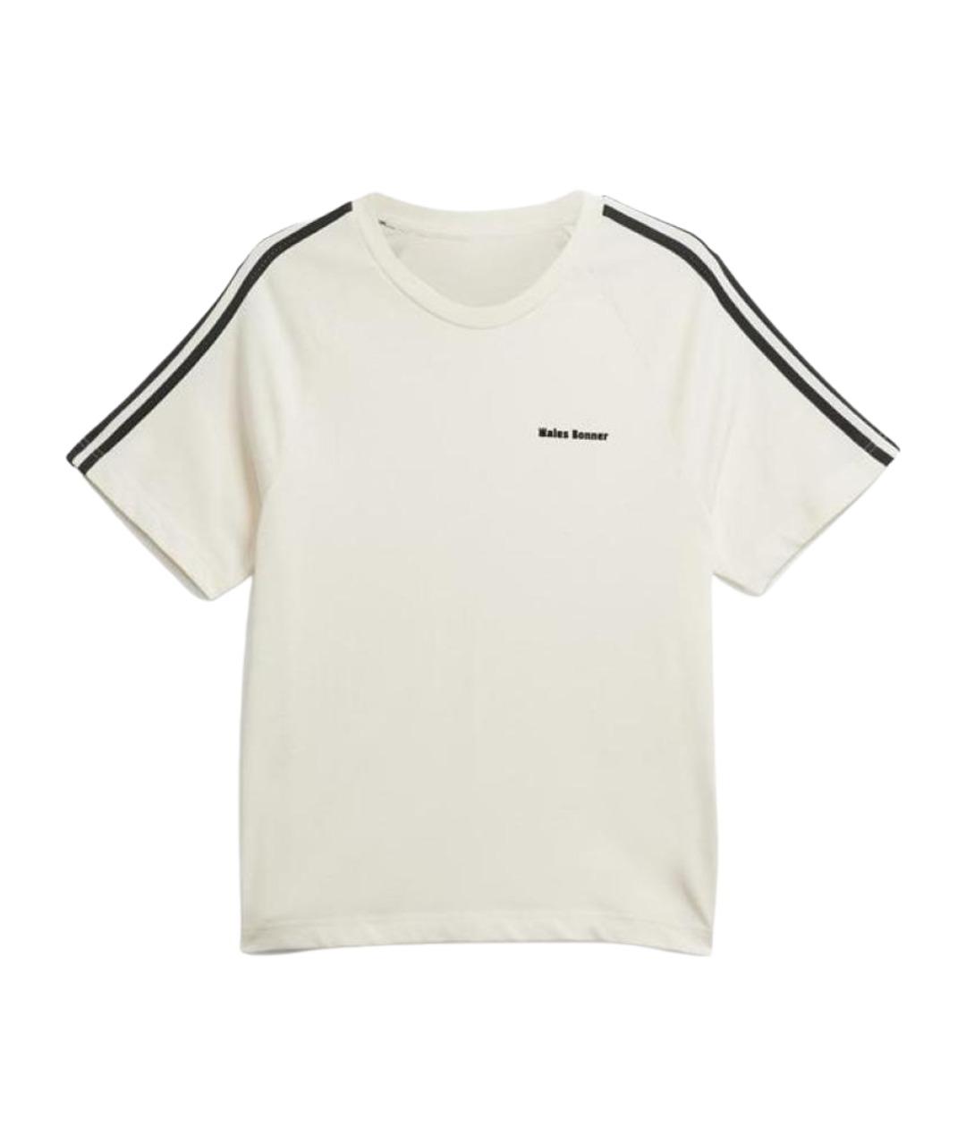 ADIDAS Белая футболка, фото 1