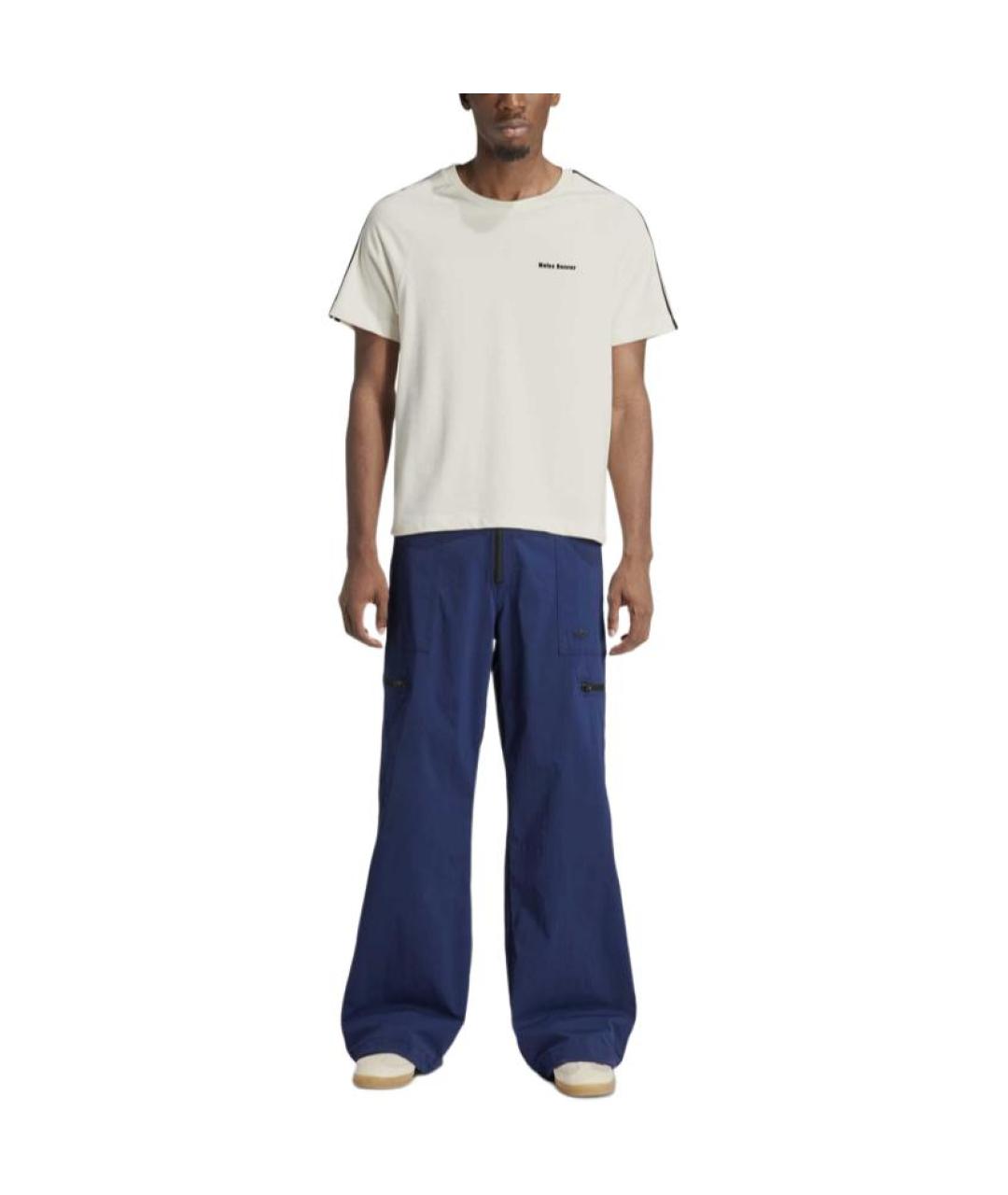 ADIDAS Белая футболка, фото 4
