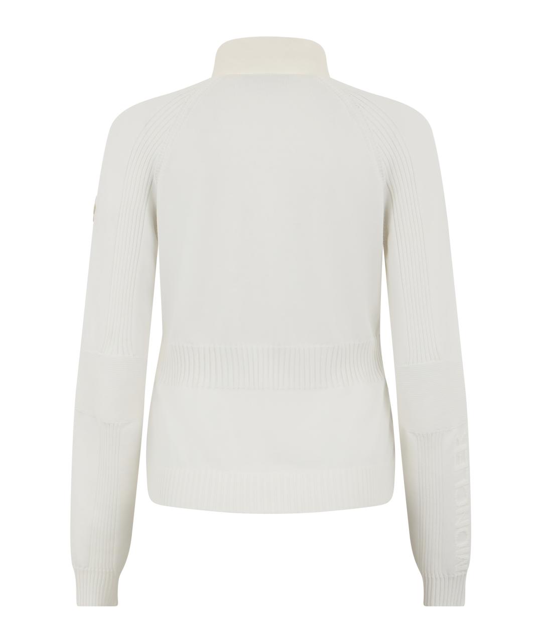 MONCLER GRENOBLE Белая полиамидовая куртка, фото 2