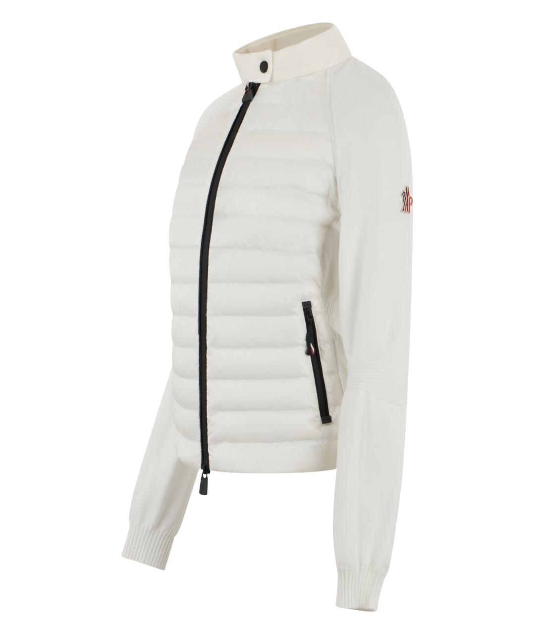 MONCLER GRENOBLE Белая полиамидовая куртка, фото 3
