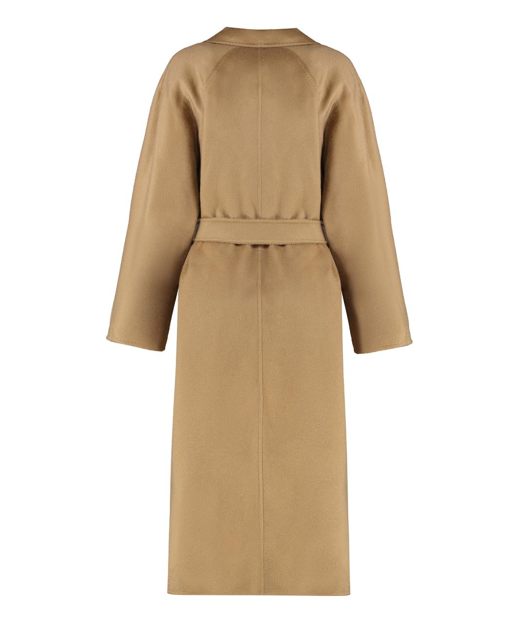 MAX MARA Бежевое кашемировое пальто, фото 2