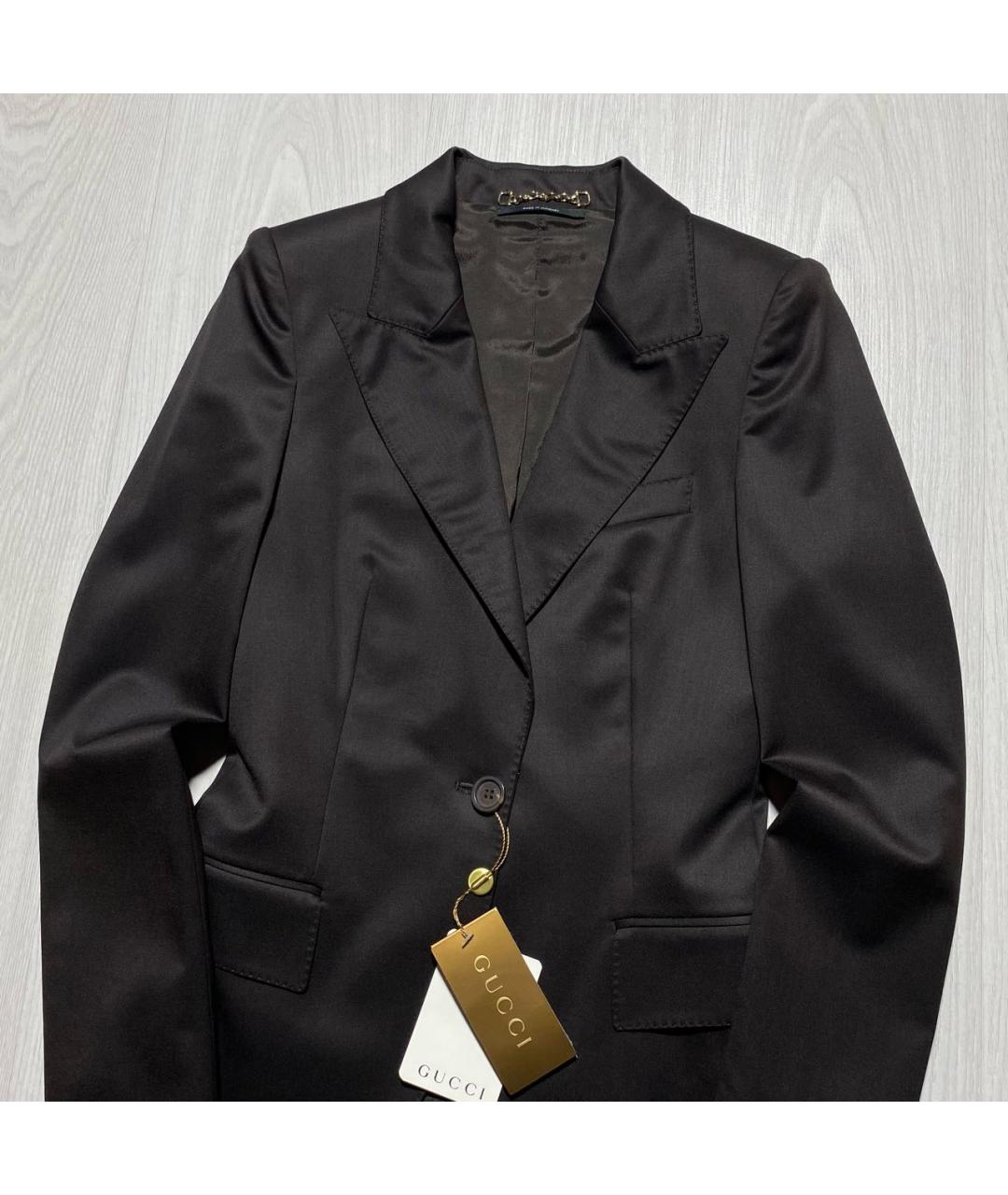 GUCCI Коричневый жакет/пиджак, фото 3