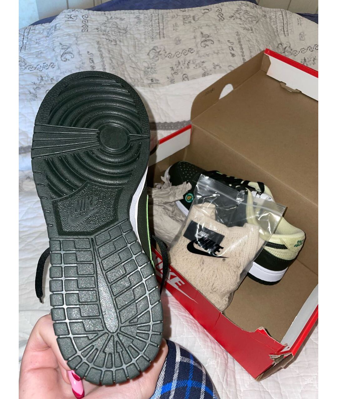 NIKE Замшевые низкие кроссовки / кеды, фото 8