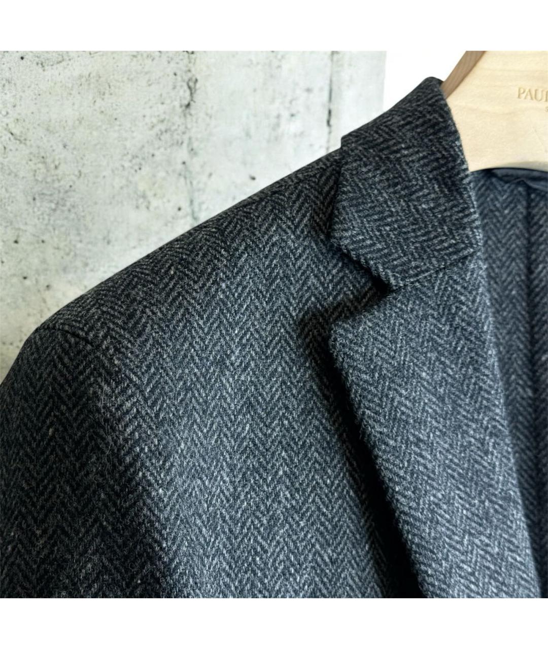 L.B.M. 1911 Серый твидовый пиджак, фото 4