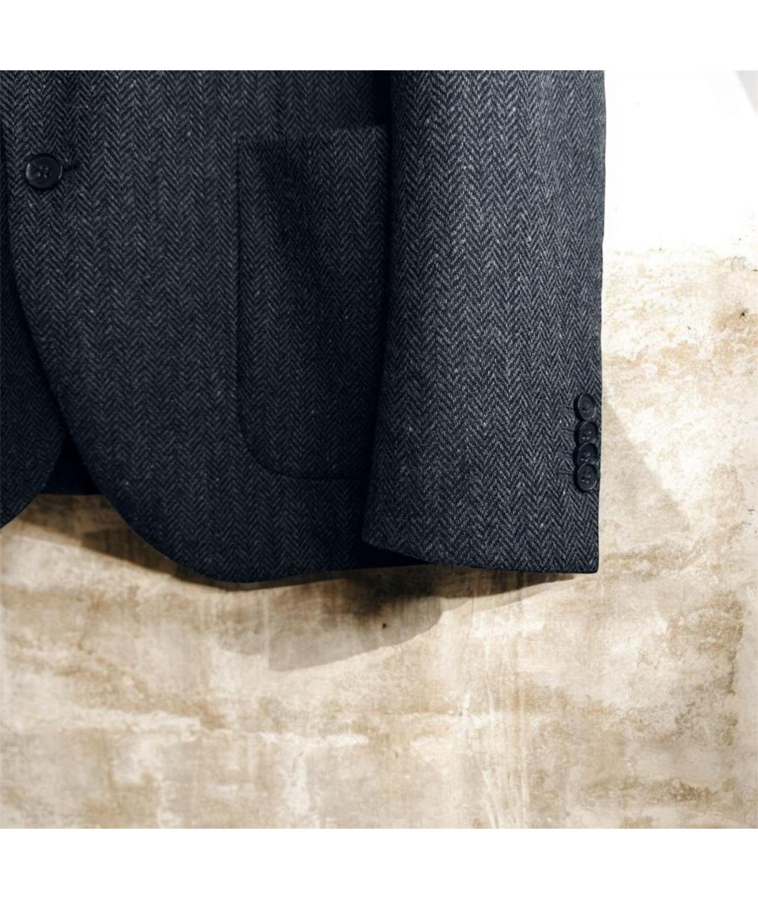 L.B.M. 1911 Серый твидовый пиджак, фото 3