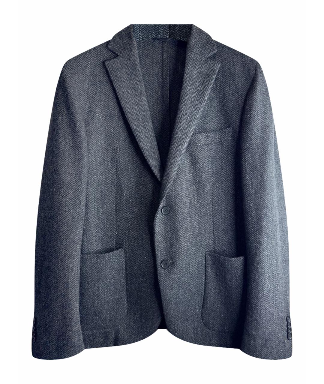 L.B.M. 1911 Серый твидовый пиджак, фото 1