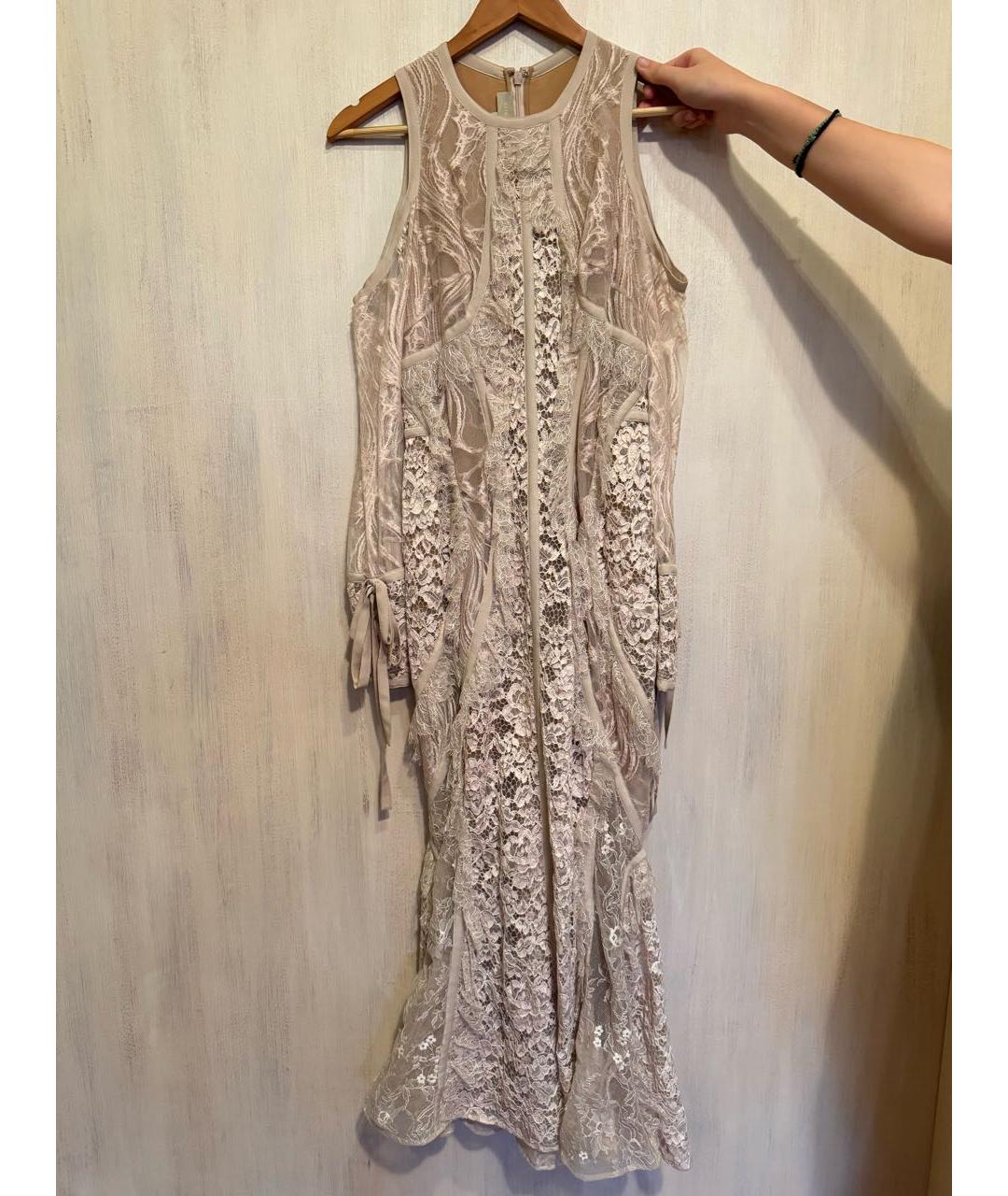 ELIE SAAB Бежевое вечернее платье, фото 6