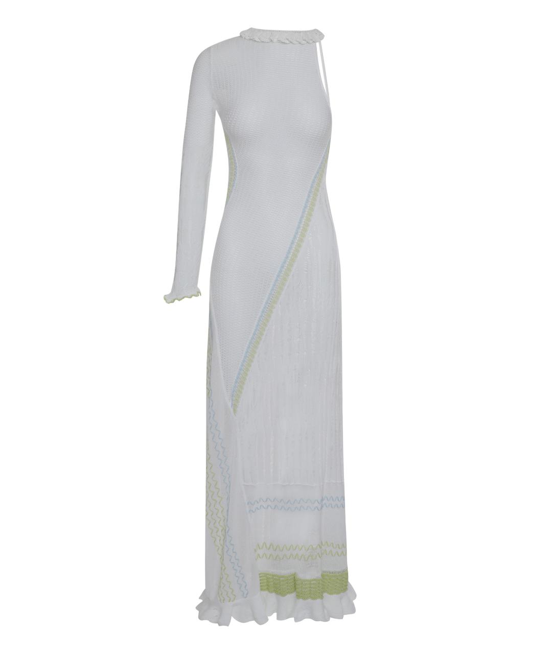 ROBERTA EINER Белое хлопковое платье, фото 1