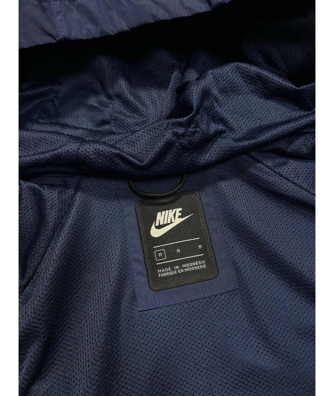NIKE Синяя полиэстеровая куртка, фото 7