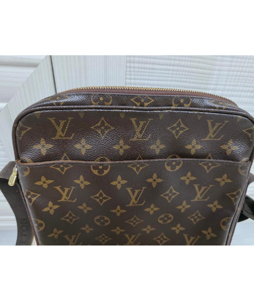 LOUIS VUITTON Коричневая сумка на плечо, фото 9