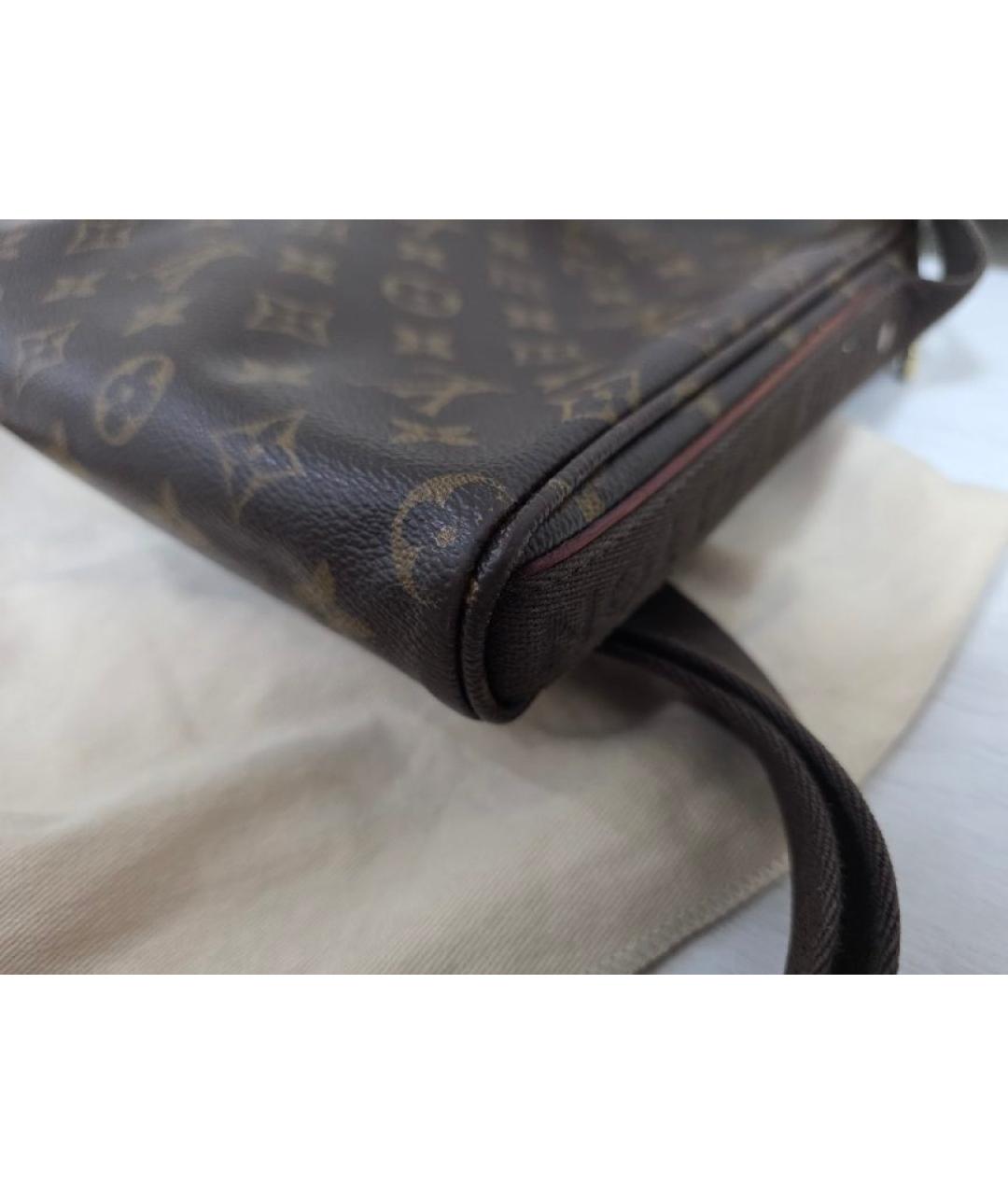 LOUIS VUITTON Коричневая сумка на плечо, фото 6