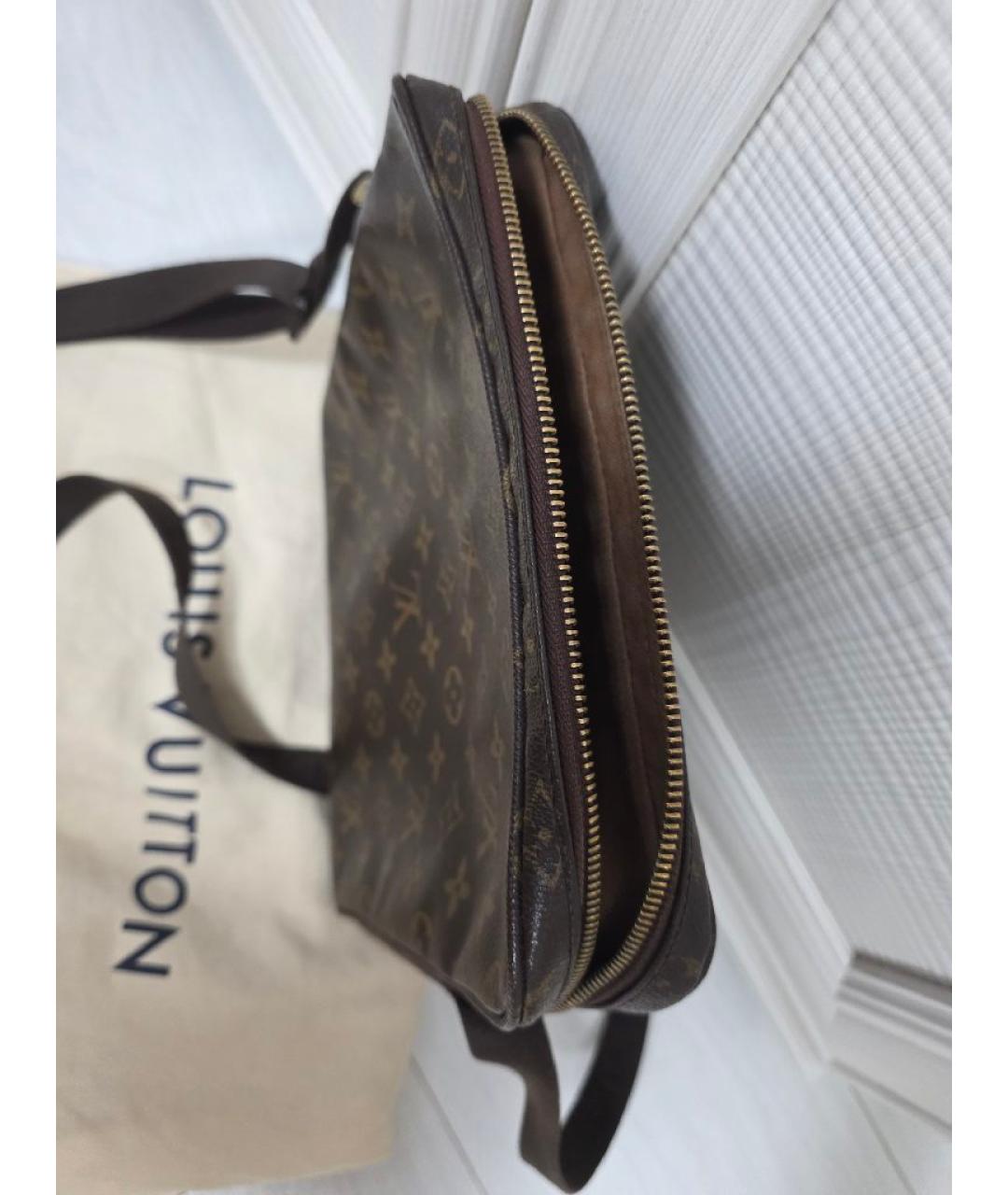 LOUIS VUITTON Коричневая сумка на плечо, фото 4