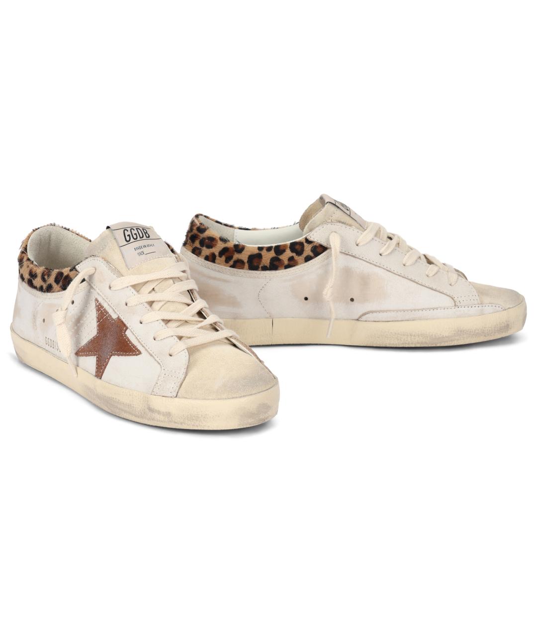 GOLDEN GOOSE DELUXE BRAND Мульти кожаные кроссовки, фото 2