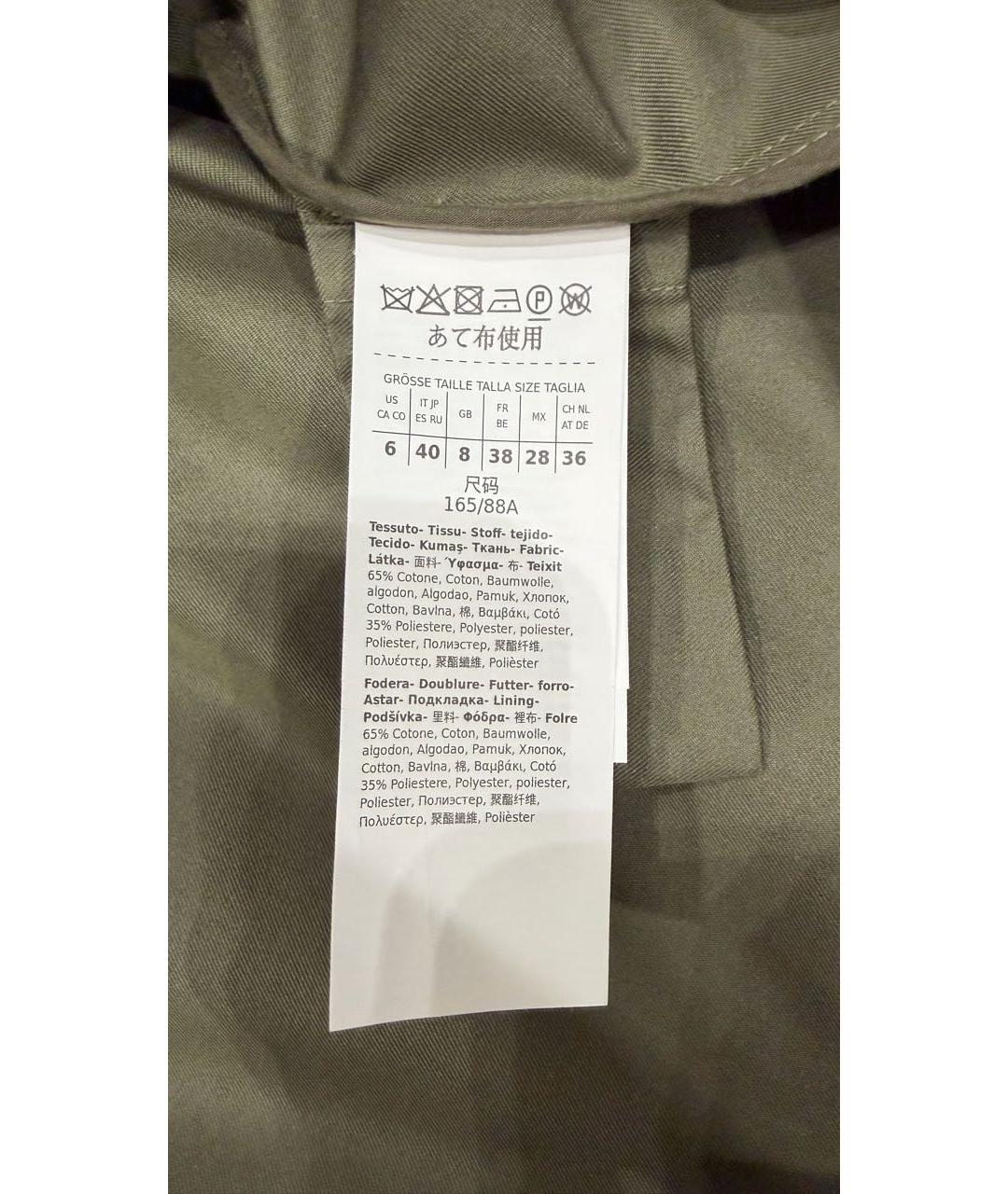 WEEKEND MAX MARA Хаки парка, фото 6