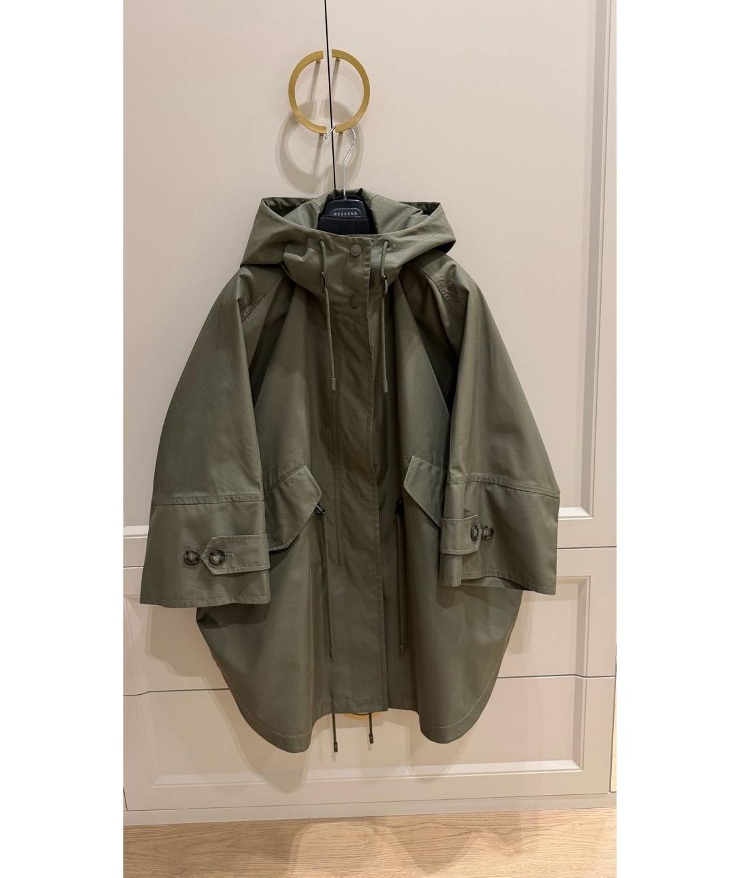 WEEKEND MAX MARA Хаки парка, фото 8