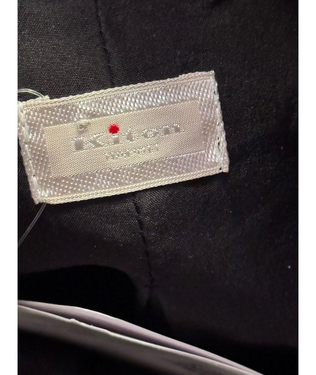 KITON Черное хлопковое коктейльное платье, фото 3