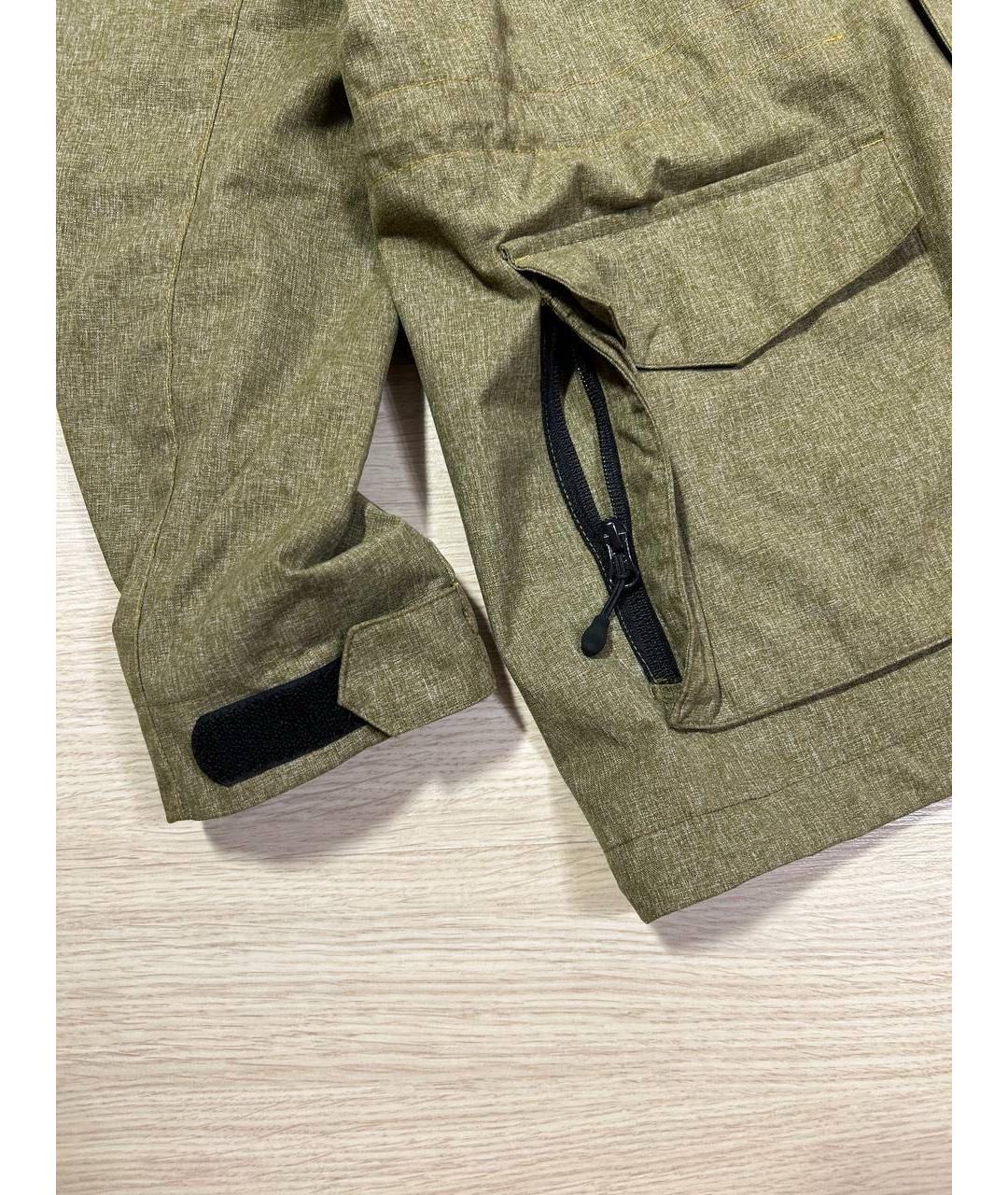 NIKE Зеленая полиэстеровая куртка, фото 3