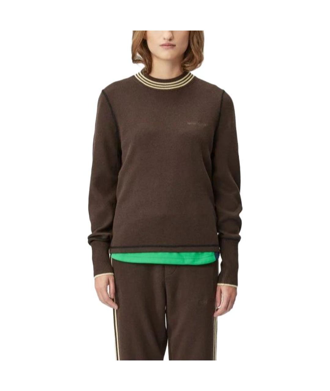 ADIDAS Коричневый джемпер / свитер, фото 3