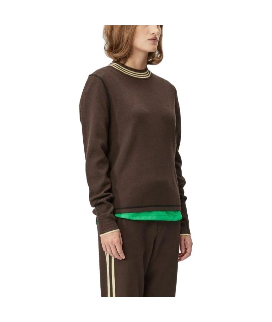 ADIDAS Коричневый джемпер / свитер, фото 5