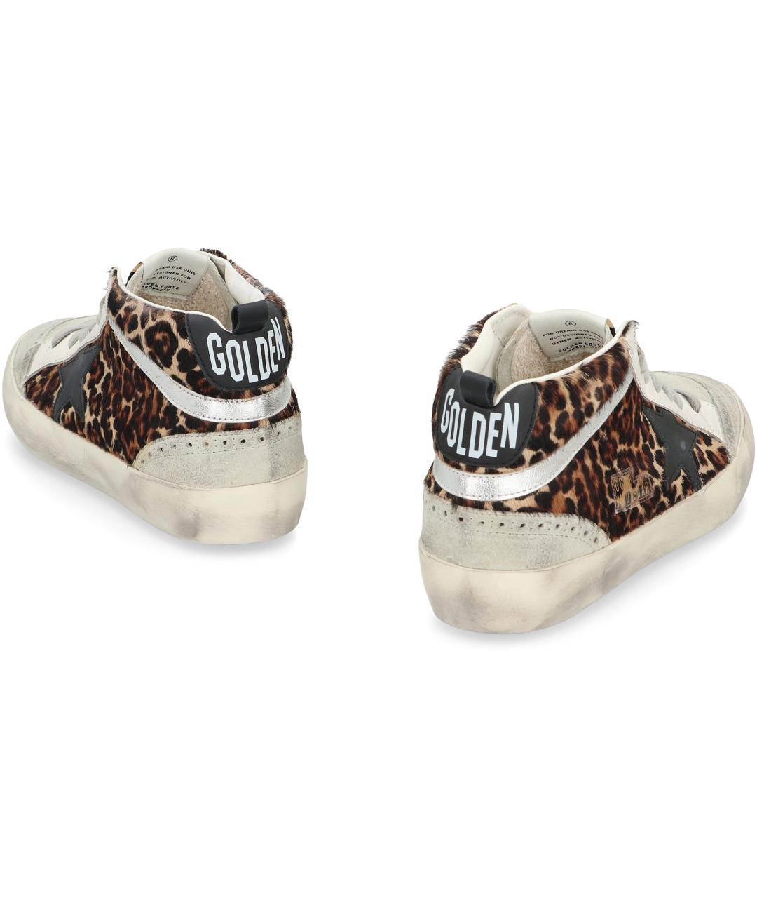 GOLDEN GOOSE DELUXE BRAND Мульти кожаные кеды, фото 4